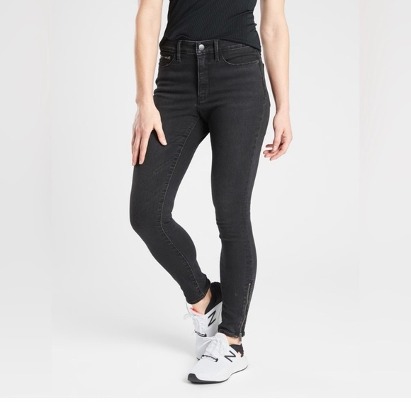 Athleta Denim - Athleta Women's Sculptek Black Ultra Skinny Jeans Carbon Wash